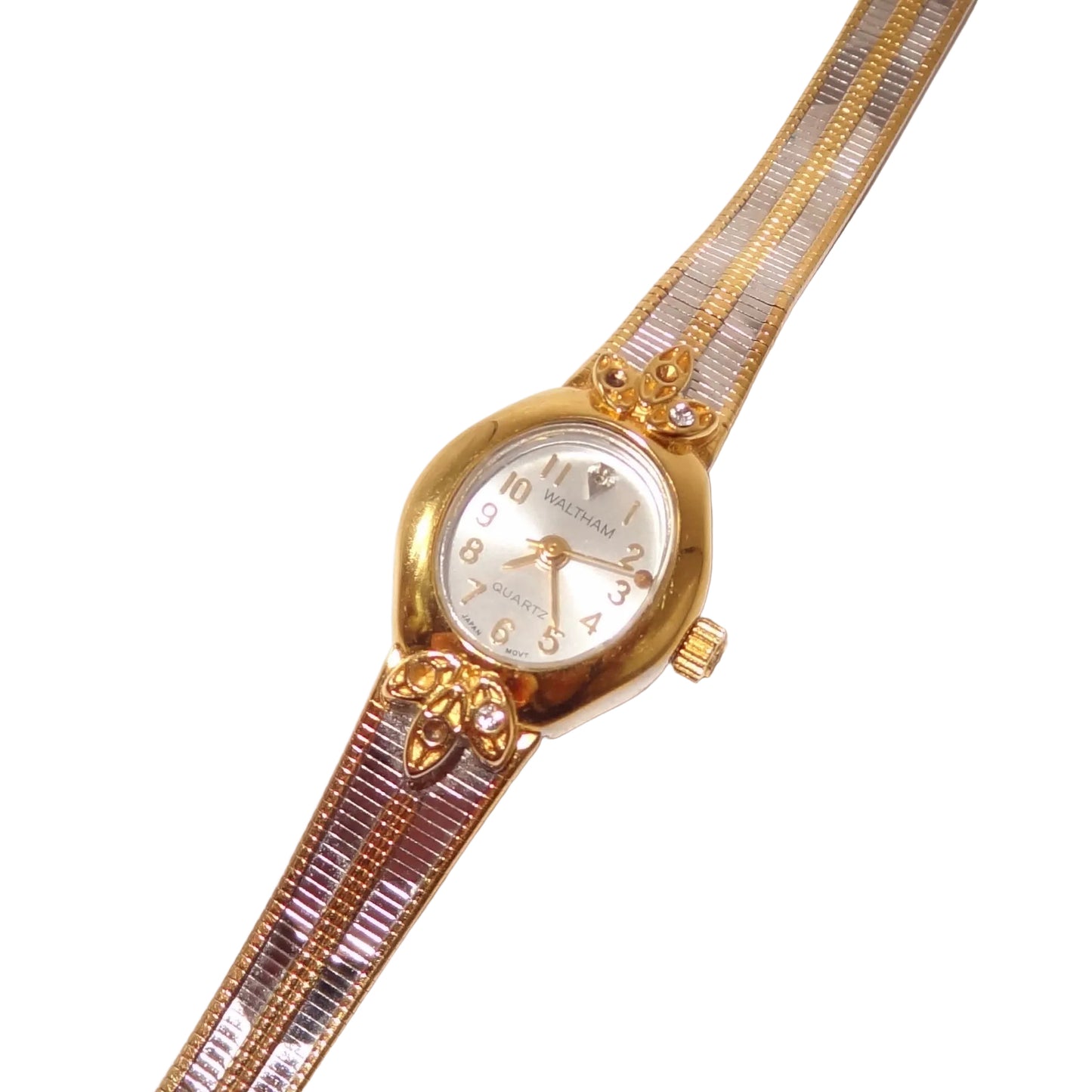 Vintage 2Tone Leaf Watch