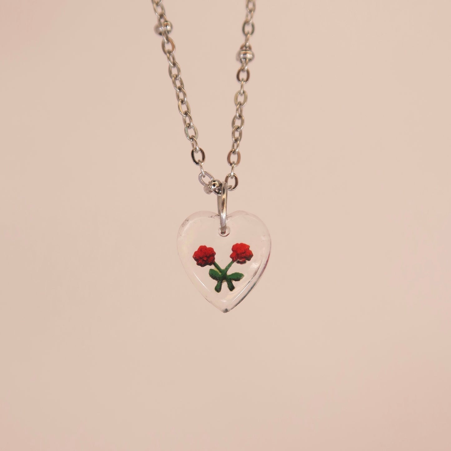 Red Roses Necklace