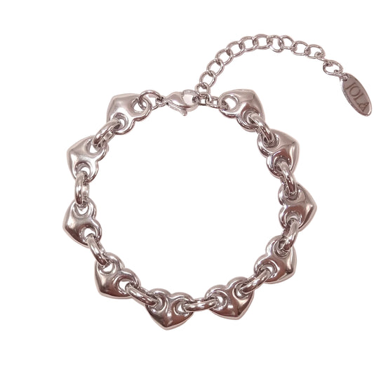 Puffy Heart Bracelet