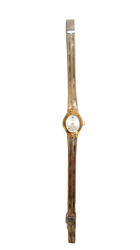 Vintage 2Tone Leaf Watch