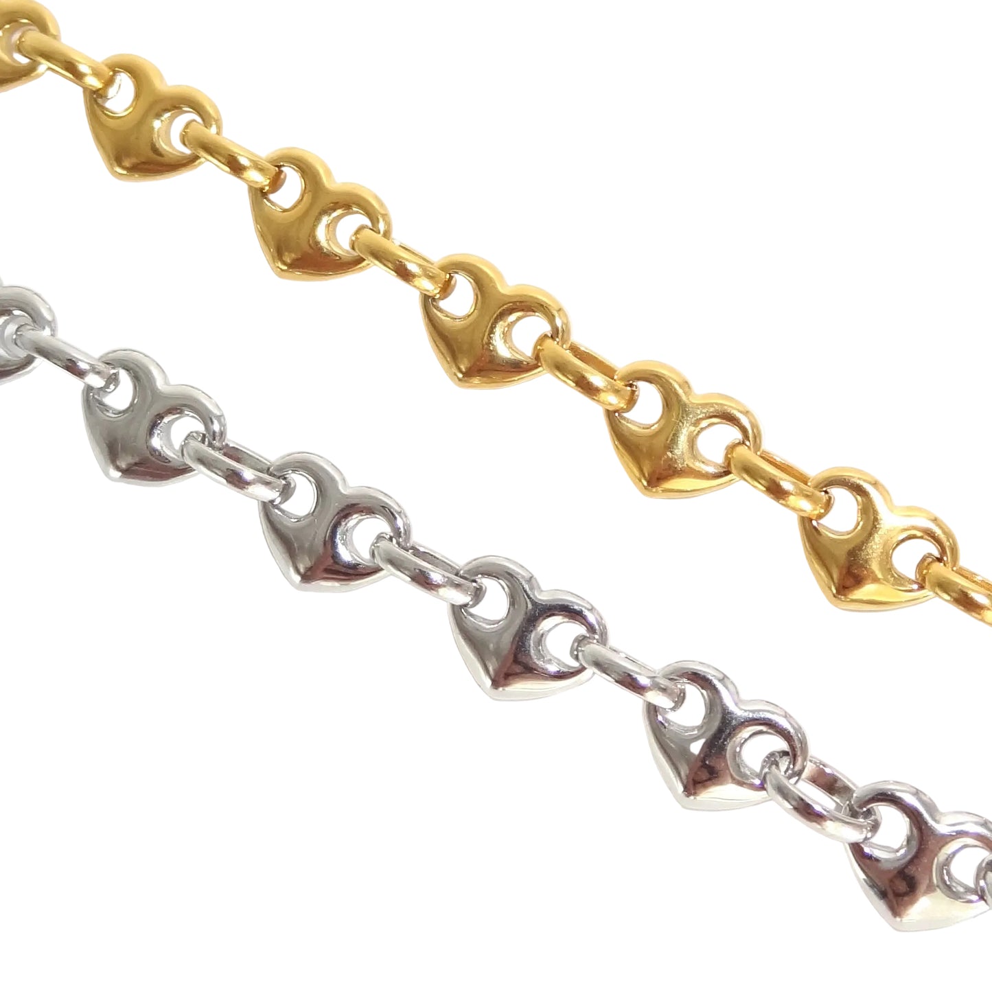 Puffy Heart Bracelet
