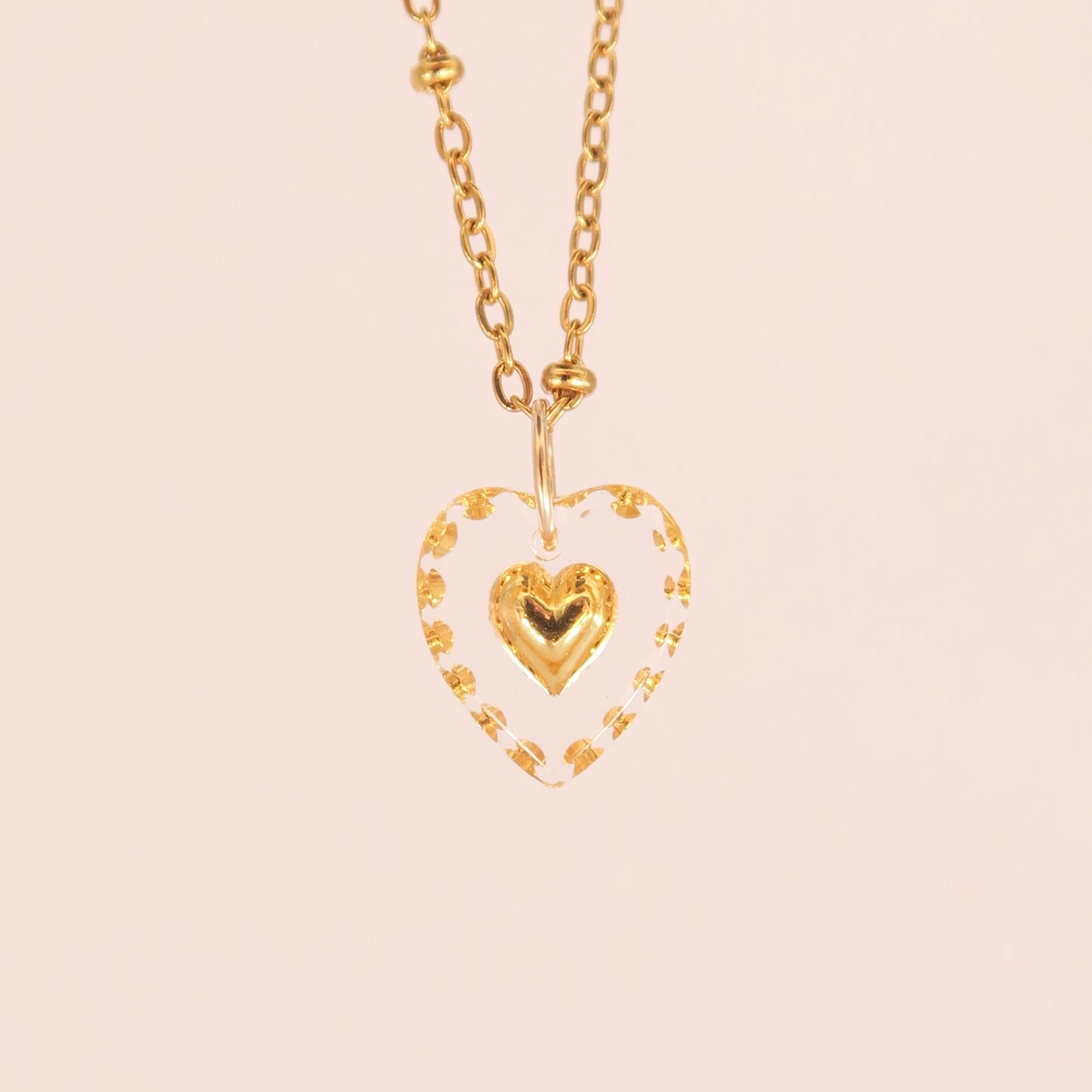 Golden Heart Necklace