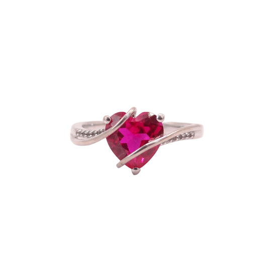 Vintage Wired Heart Ring (8.25)