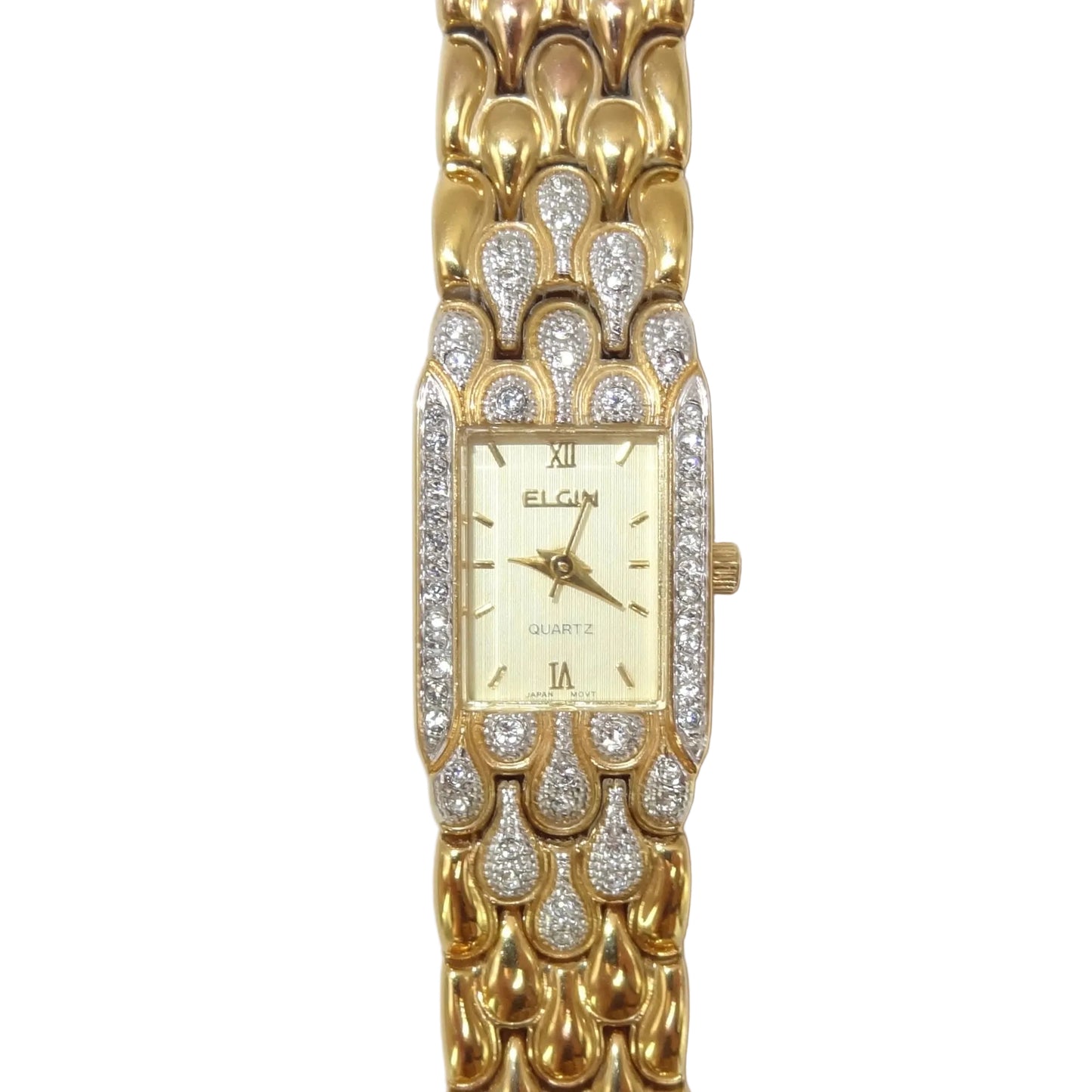 Vintage Crystal Drip Watch
