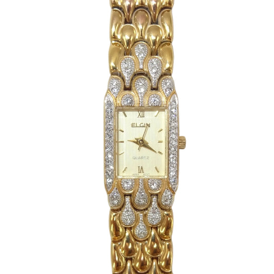 Vintage Crystal Drip Watch
