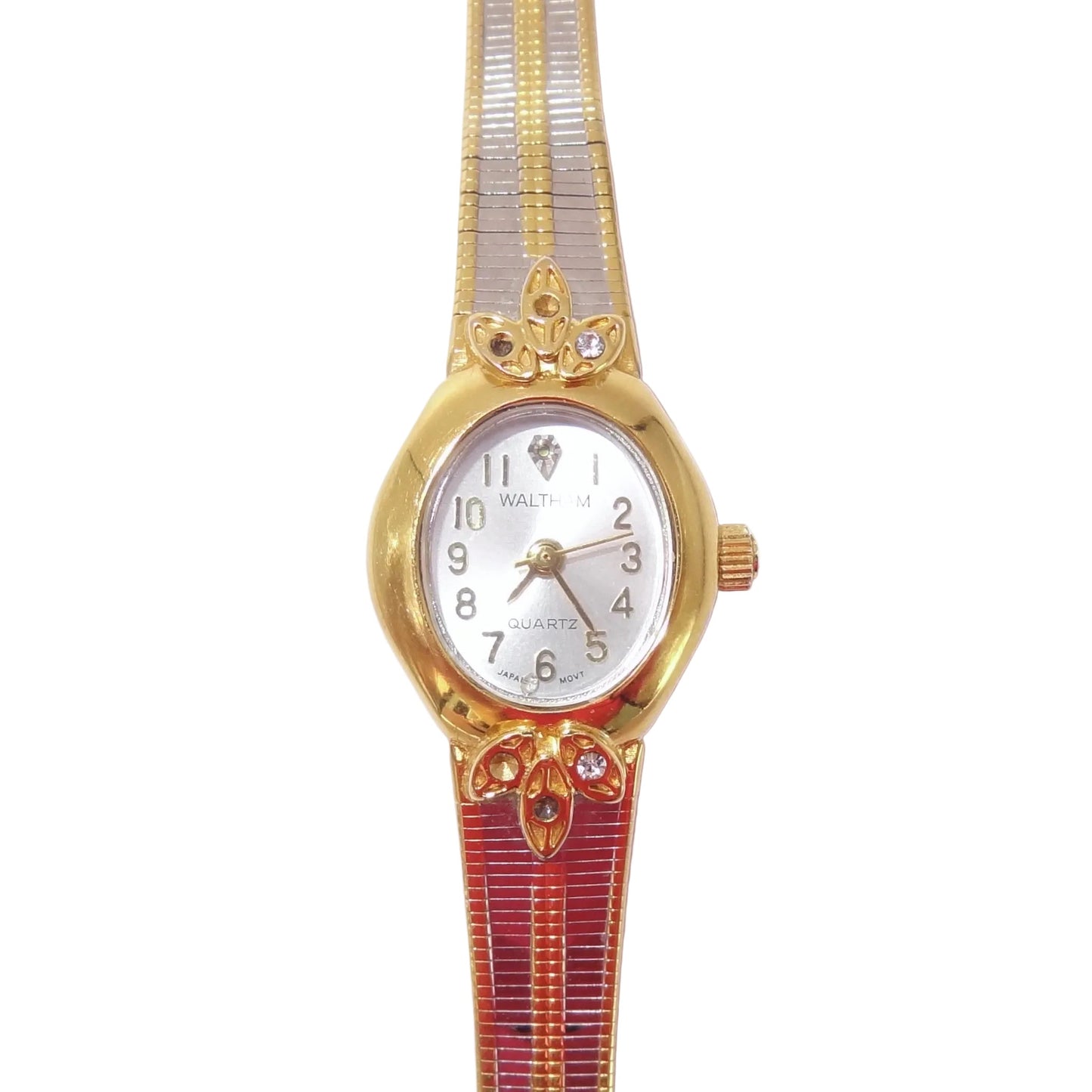 Vintage 2Tone Leaf Watch