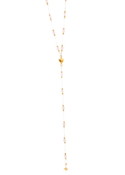 Gemstone Lariat