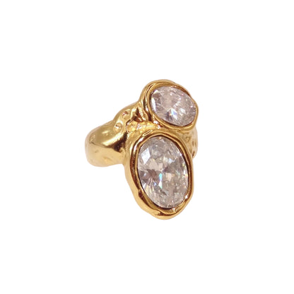 Sylvia Cluster Ring GOLD