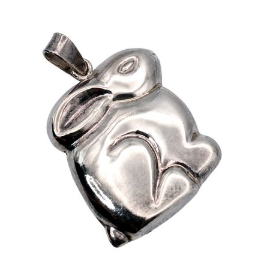 Puffy Rabbit Pendant