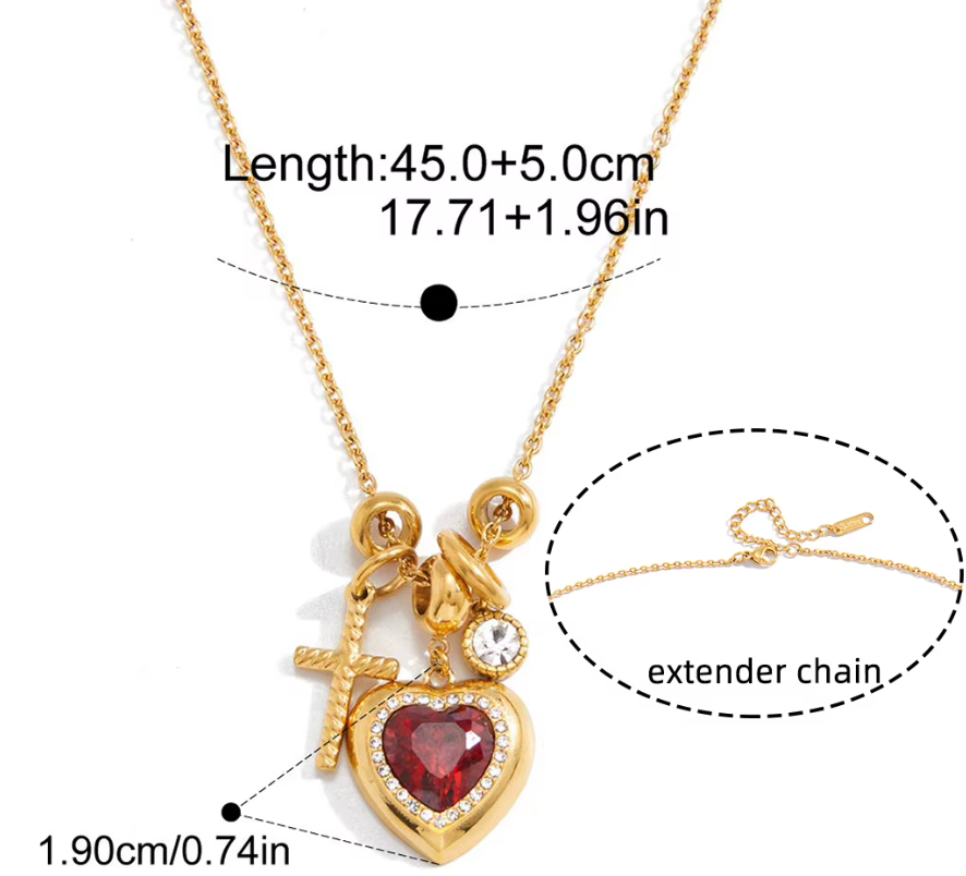 Rosalie Charm Necklace