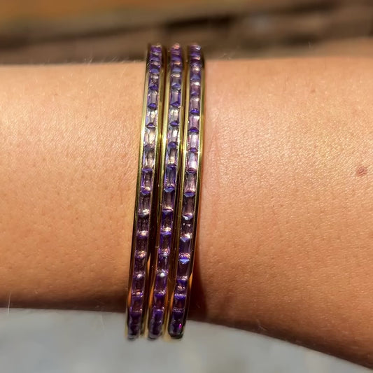 Amethyst Bangle